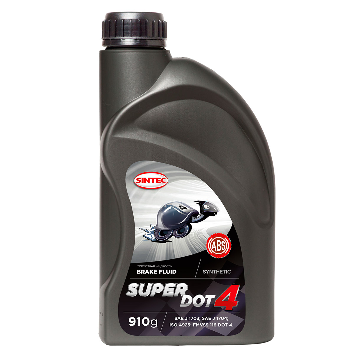 Жидкость тормозная SUPER DOT-4 (910 г)