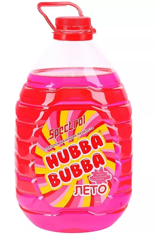Жидкость омывателя летняя Hubba Bubba (5 Л)
