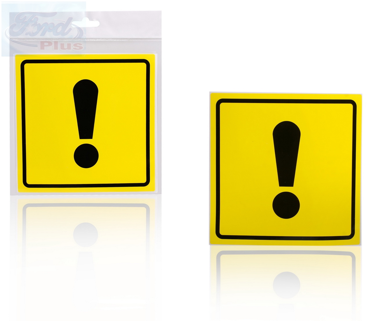 Знак Начинающий водитель ГОСТ, наружный, самоклеящийся (150*150 мм)